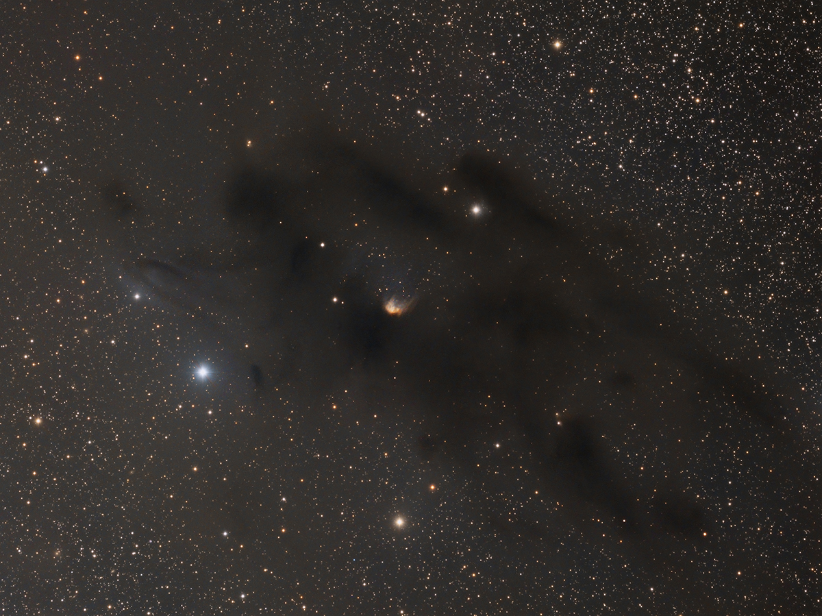 Nébuleuse IC2087 dans le Taureau