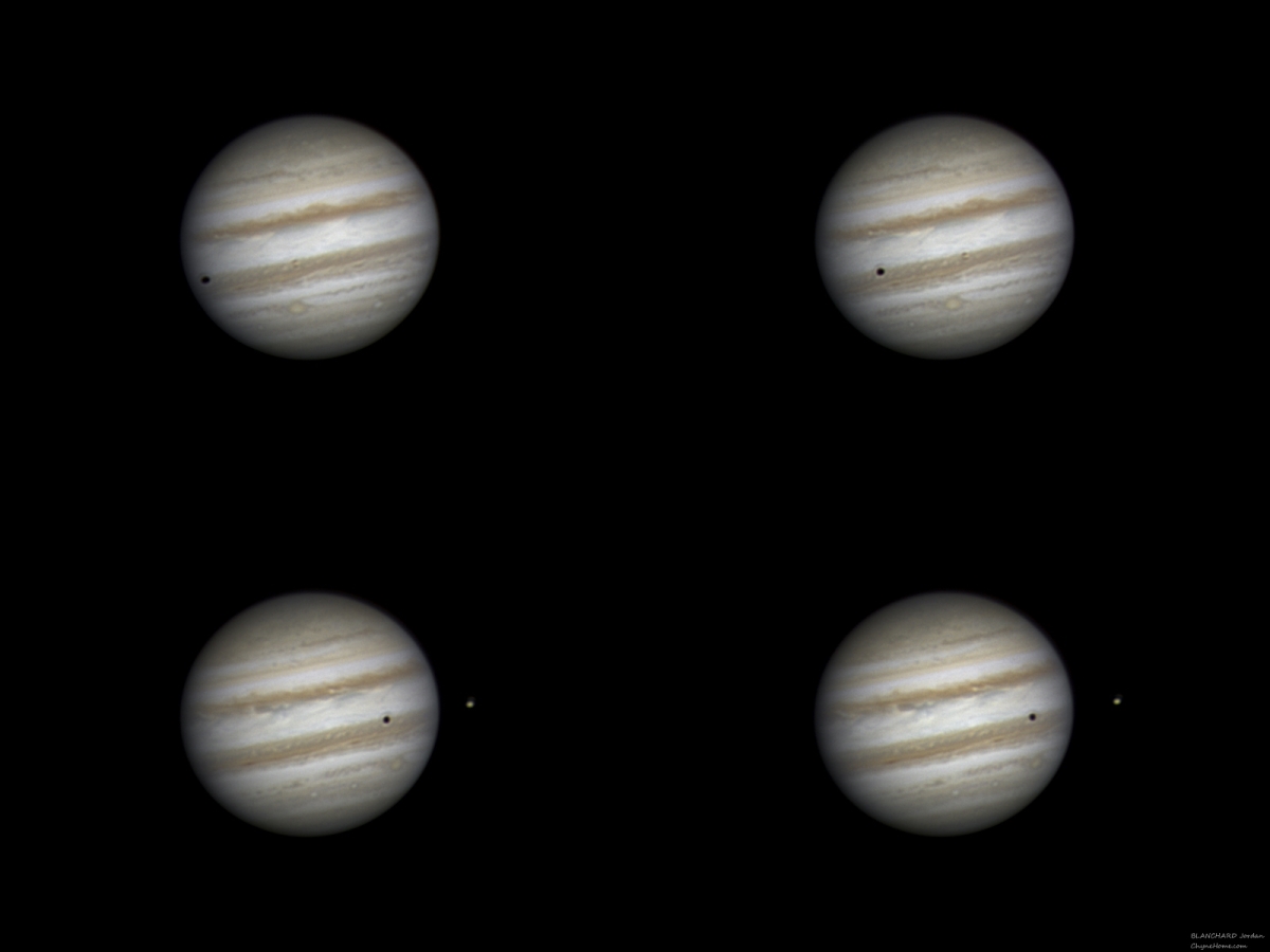 Jupiter, Io et son ombre