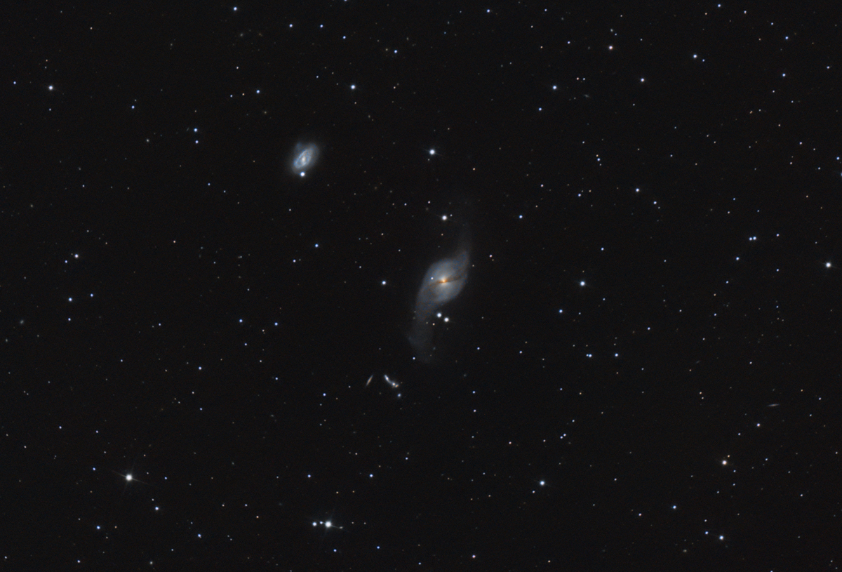 NGC3718 et le groupe Hickson 56 dans la Grande Ours