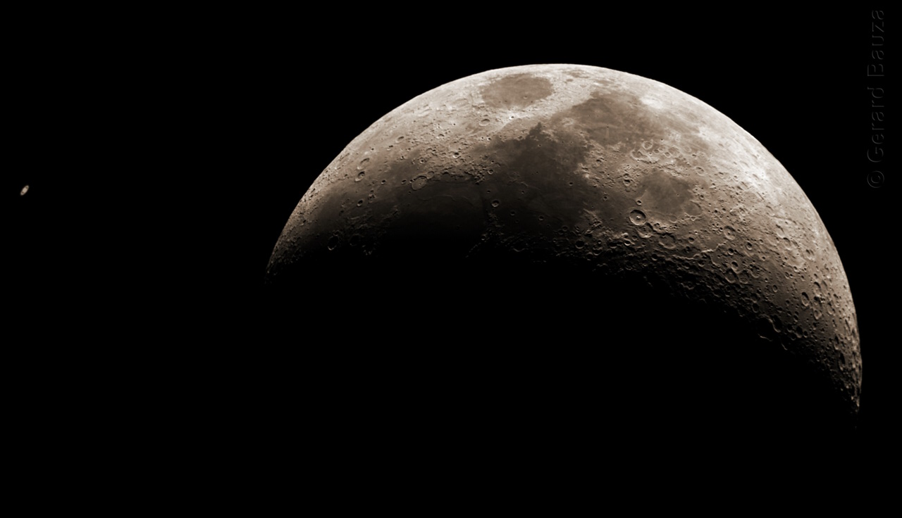 Conjonction Lune-Saturne