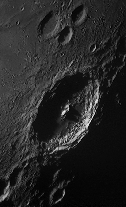 Lune, cratère Langrenus