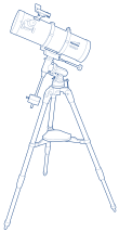 illustration télescope